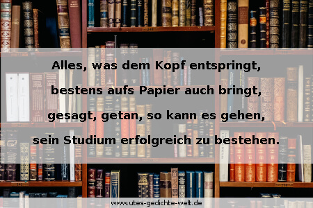 Glückwünsche zum Studienabschluss zum Bachelor, Master und Diplom