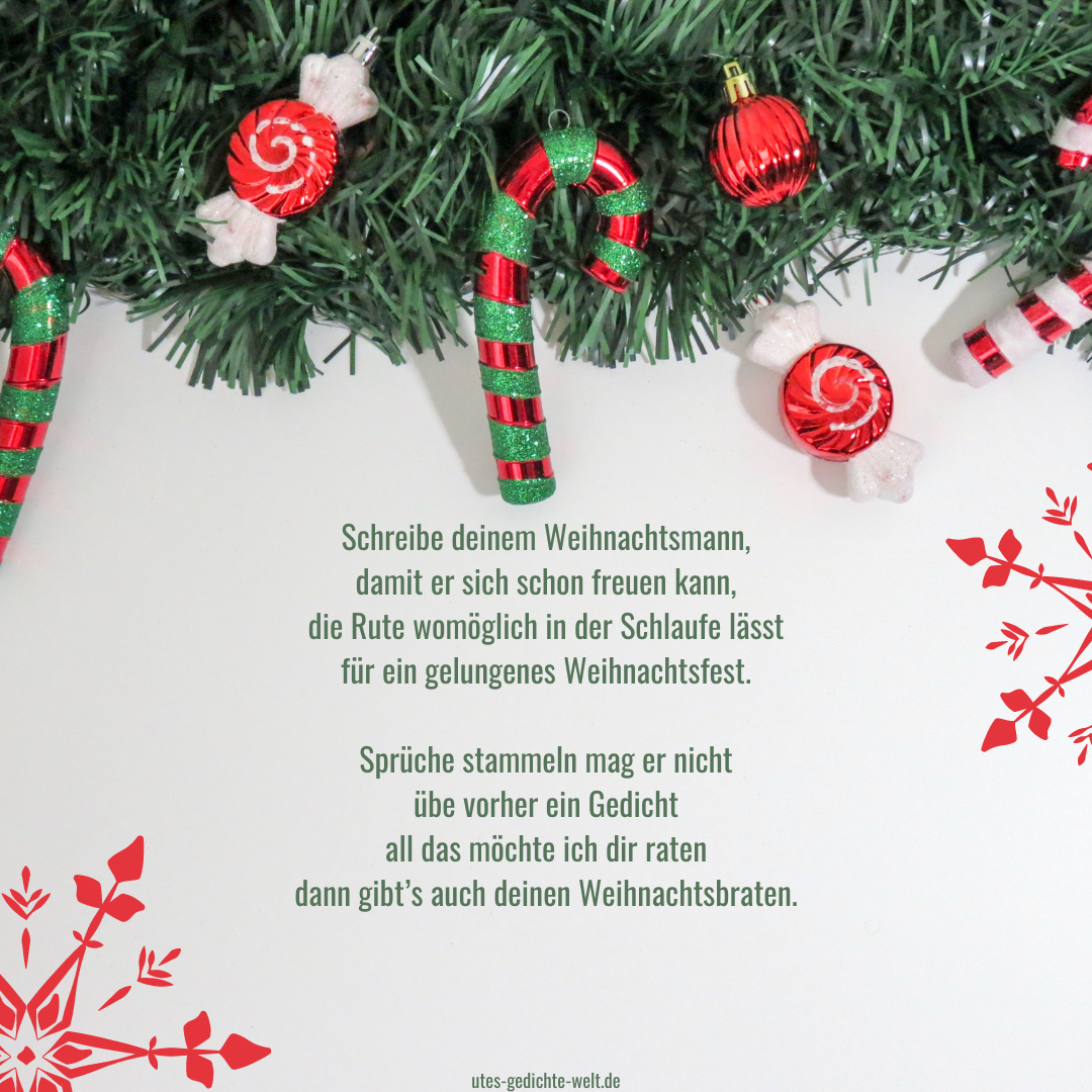 Einzigartige Weihnachtssprüche