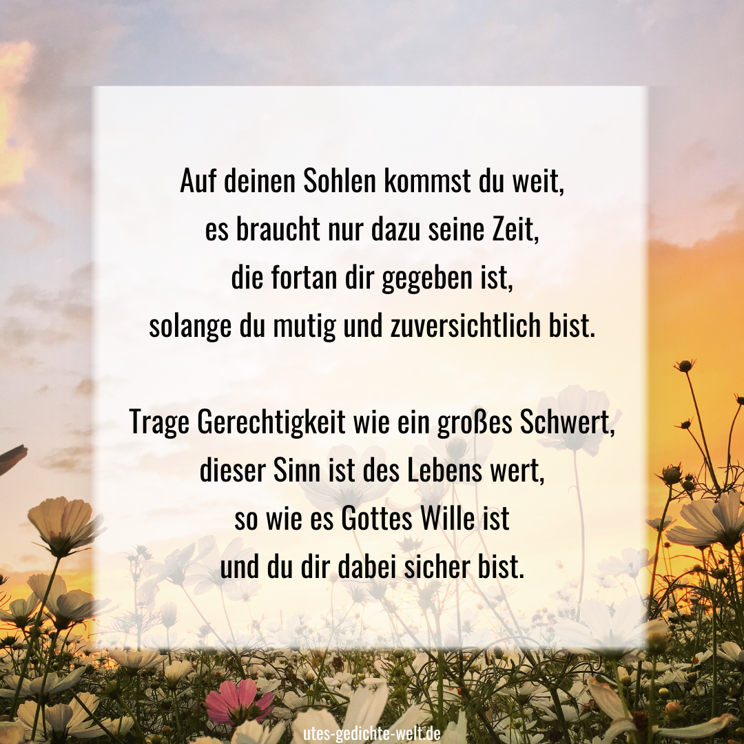 Gedichte zur Konfirmation