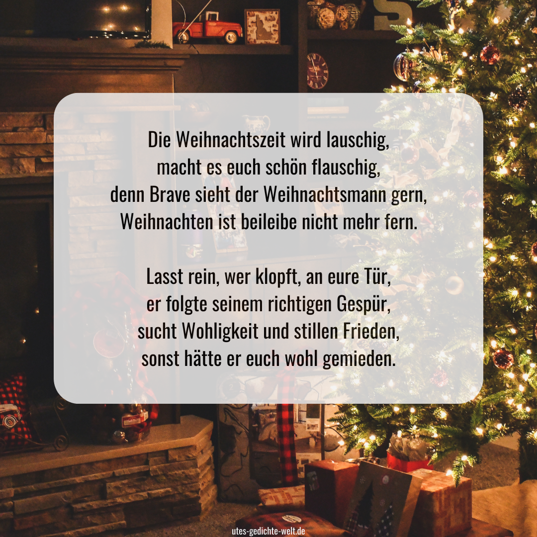 Kurze Weihnachtswünsche
