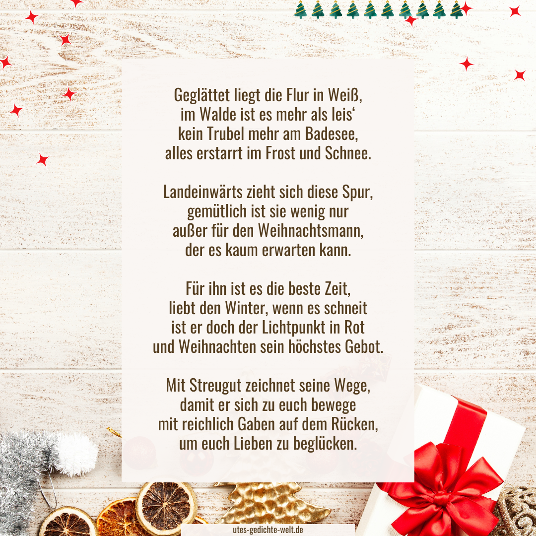 Weihnachtsgedichte