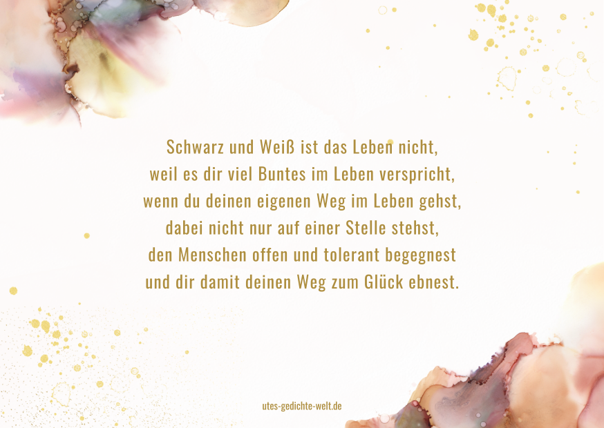 Lebensweisheiten zum 16. Geburtstag