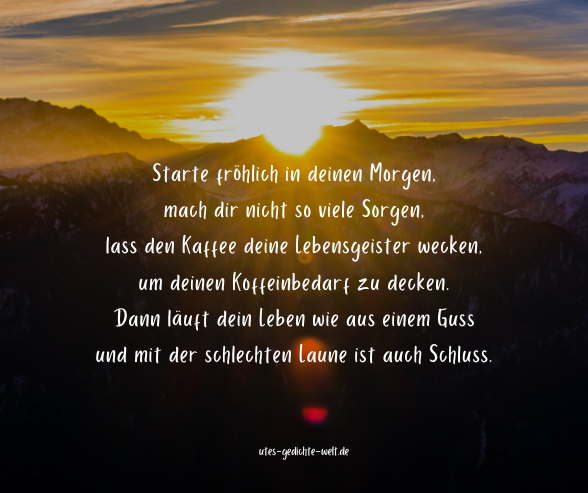 Guten Morgen Grüße für WhatsApp
